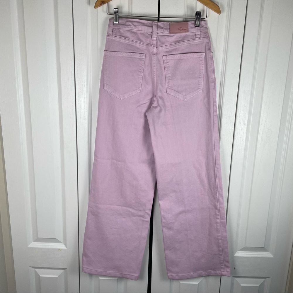 Rails Denim The Getty High Rise Wide Leg Jeans Women’s 26 Lilac Luxury Designer - Picture 5 of 16